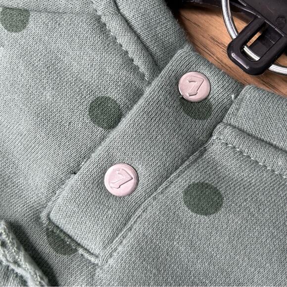 7 For All Mankind Soft Fleece Ruffle Sweatshirt & Joggers Set 3/6 Month NWT - Picture 7 of 8